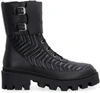 GUCCI GUCCI FRANCES INTERLOCKING G COMBAT BOOTS