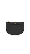 APC PORTE-MONNAIE DEMI-LUNE NEW CARD CASE,APCAA32423