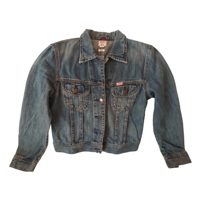 Pre-owned Miss Sixty Jacket In Blue