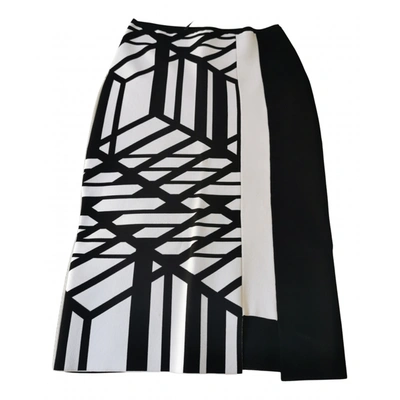 Pre-owned Roland Mouret Mid-length Skirt In White