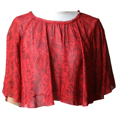 Pre-owned Iro Top In Red