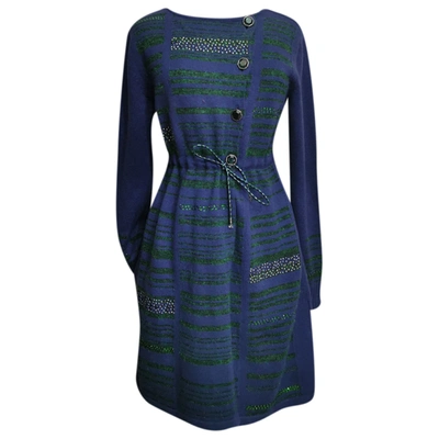 Pre-owned Chanel Dress In Blue