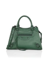 Balenciaga Small Neo Classic City Leather Satchel In Forest