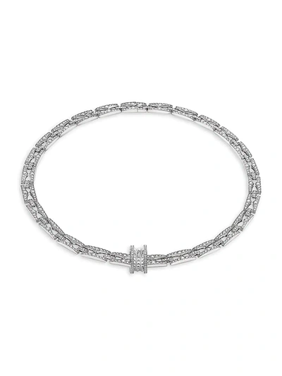 Bvlgari Women's B. Zero1 18k White Gold & Diamond Necklace