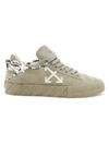 OFF-WHITE WOMEN'S VULCANIZED SUEDE LOW-TOP SNEAKERS,400014457310