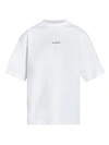 Acne Studios Extorr Stamp T-shirt T-shirt In Optic White