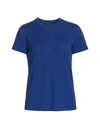 Atm Anthony Thomas Melillo Cotton Schoolboy Crewneck Tee In Royal