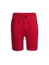 Lacoste Sport Fleece Shorts In Red