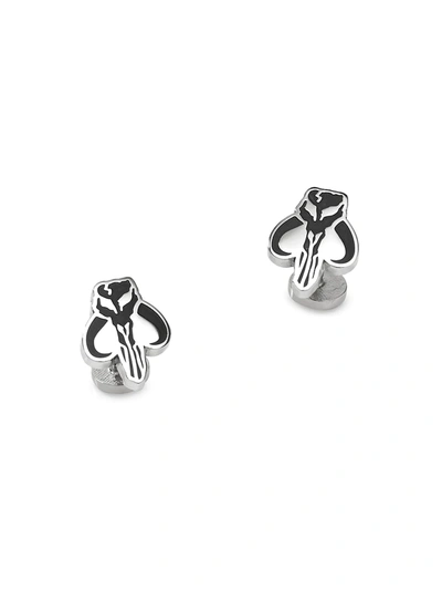 Cufflinks, Inc Star Wars Mandalorian Cufflinks In Silver