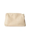 THE ROW LARGE BOURSE LEATHER CLUTCH,400014523414