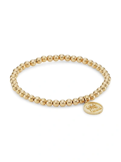 Sydney Evan Women's 14k Yellow Gold & Diamond Gemini Medallion Bracelet