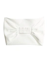 Amsale Faille Wrap In Silk White