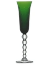 Saint Louis Red Bubble Champagne Flute