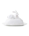 Juliska Clever Creatures Bridget Bunny Butter Dish