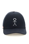 THOM BROWNE CLASSIC 6-PANEL BASEBALL CAP