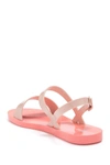 Melissa Lip Quarter-strap Sandal In Pink