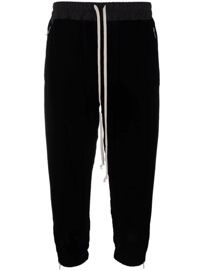 Rick Owens Three-quarter Length Trousers In Schwarz