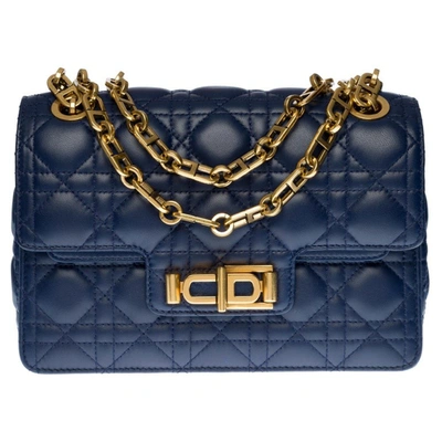 Pre-owned Dior Miss  Shoulder Bag In Blue