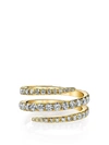 Anita Ko 18k Gold Diamond Coil Ring