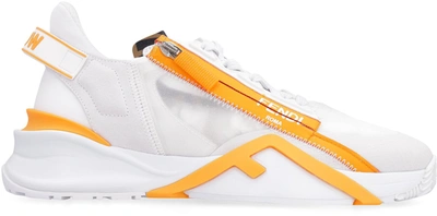 Fendi Flow Low-top Sneakers In F0up4 Bianco