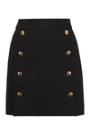 GIVENCHY GIVENCHY BUTTON EMBOSSED MINI SKIRT