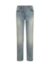 GIVENCHY GIVENCHY VINTAGE EFFECT STRAIGHT JEANS