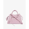 BALENCIAGA CANDY PINK NEO CLASSIC CITY SMALL LEATHER TOTE BAG,R03809283
