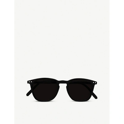 Izipizi Womens Black #e-frame Acetate Reading Sunglasses +3.00