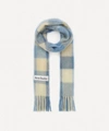 Acne Studios Multi Check Alpaca-blend Scarf