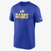 Nike Dri-fit Microtype Legend Men's T-shirt In Royal
