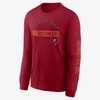 Nike Color Bar Men's Long-sleeve T-shirt In Red