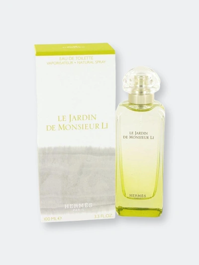 Pre-owned Hermes Le Jardin De Monsieur Li By  Eau De Toilette Spray (unisex) 3.3 oz