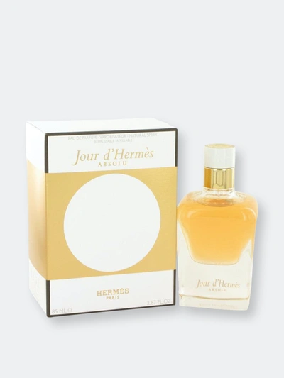 Pre-owned Hermes Jour D' Absolu By  Eau De Parfum Spray Refillable 2.87 oz