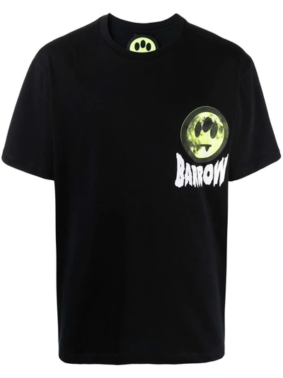 Barrow Logo-print Short-sleeved T-shirt In Black