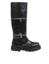 MARNI BOOTS IN CALF LEATHER WITH ZIPPERS,STMS006802P416900N99