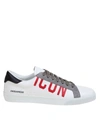 DSQUARED2 CASSETTE SNEAKERS IN LEATHER AND SUEDE,SNM0188 1322 M2059