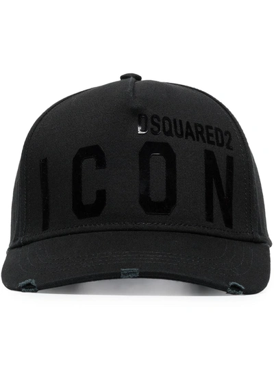 Dsquared2 Be Icon Black Baseball Cap