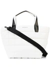 VEECOLLECTIVE QUILTED PUFFER TOTE BAG