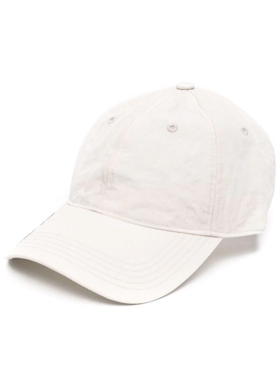 Y-3 Logo Print Baseball Hat In Brown