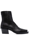 ALYX HEELED LEATHER BOOTS