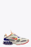 Nike Zoom Air Fire Mesh And Faux Leather Sneakers In Sail/hyper Crimson/pale Ivory
