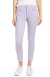 Wit & Wisdom Ab-solution High Waist Ankle Skinny Pants In Lavendar Dust