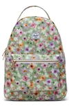 Herschel Supply Co Nova Mid Volume Backpack In Meadow Watercolour Ditsy