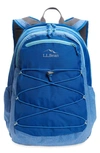 L.l.bean Comfort Carry Laptop 30l Backpack In Ocean Blue/capri Blue