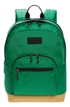 L.l.bean Mountain Classic School Backpack In Kelly Green/canyon Khaki