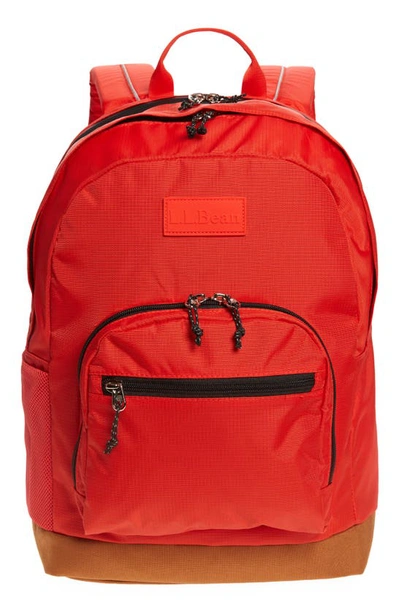 L.l.bean Mountain Classic School Backpack In Vibrant Red/glazed Ginger