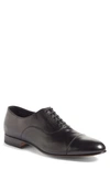 Santoni Darian Cap Toe Oxford In Black
