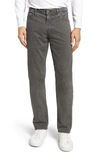 Ag Graduate Sud Slim Straight Leg Pants In Sulfur Smoke Grey