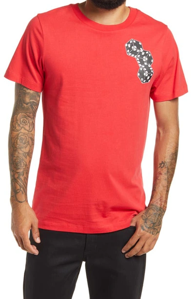 Wesc Men's Max Chance T-shirt In True Red
