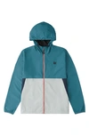 Billabong Windbreaker Jacket In Deep Sea